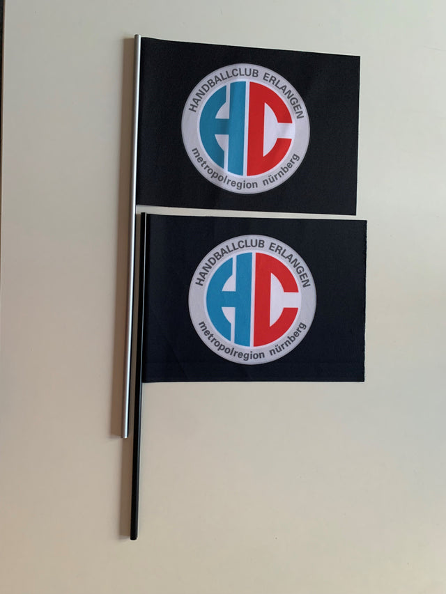 Fahne Personalisiert / Schwenkfahne mit Wunschmotiv