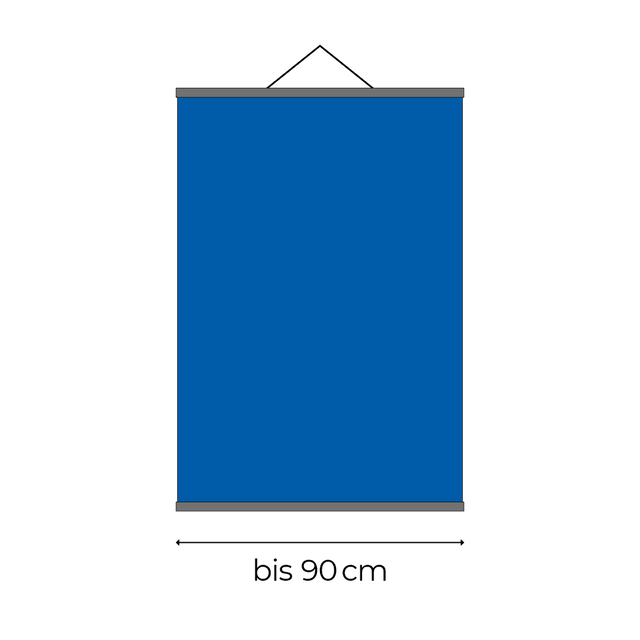 Deckenhänger mit Metallbeleistung - Printdino