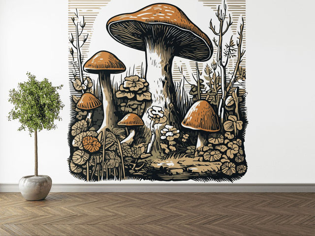 Fototapete 190G/M² fein - Printdino