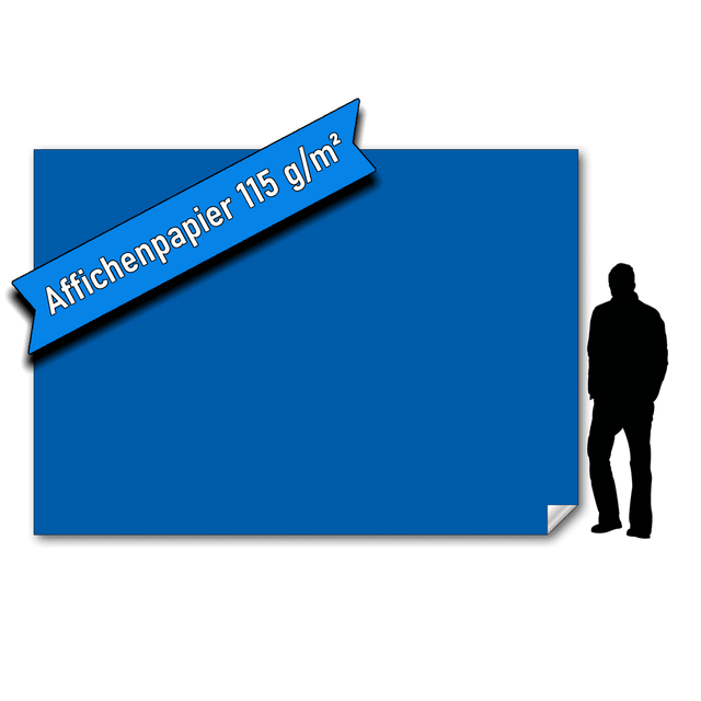 Poster & Plakate - Affichenpapier 115 g/m² - freies Format - Printdino