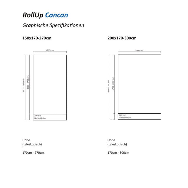 Roll Up Banner CanCan - Printdino