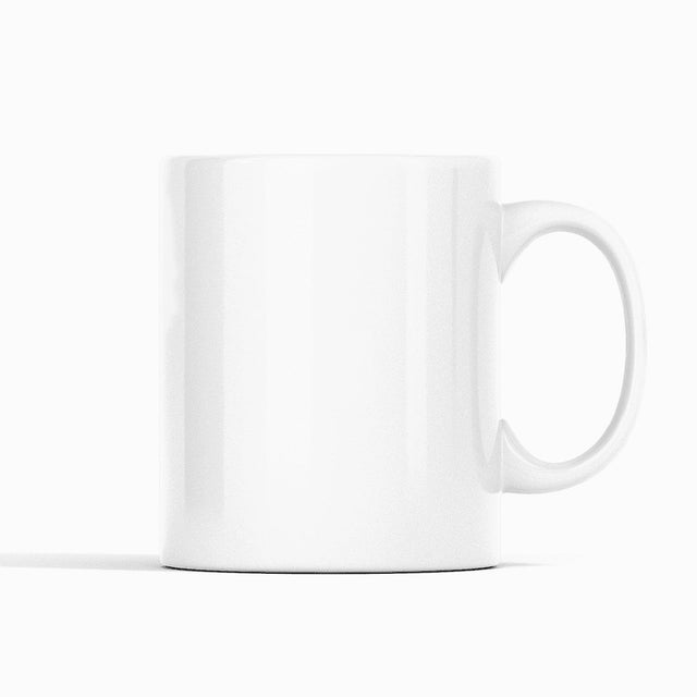 Keramik Tasse weiß eigenes Motiv - Printdino